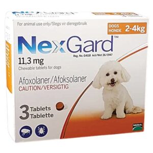 Nexgard 2-4kg (0.5g) 1 pack
